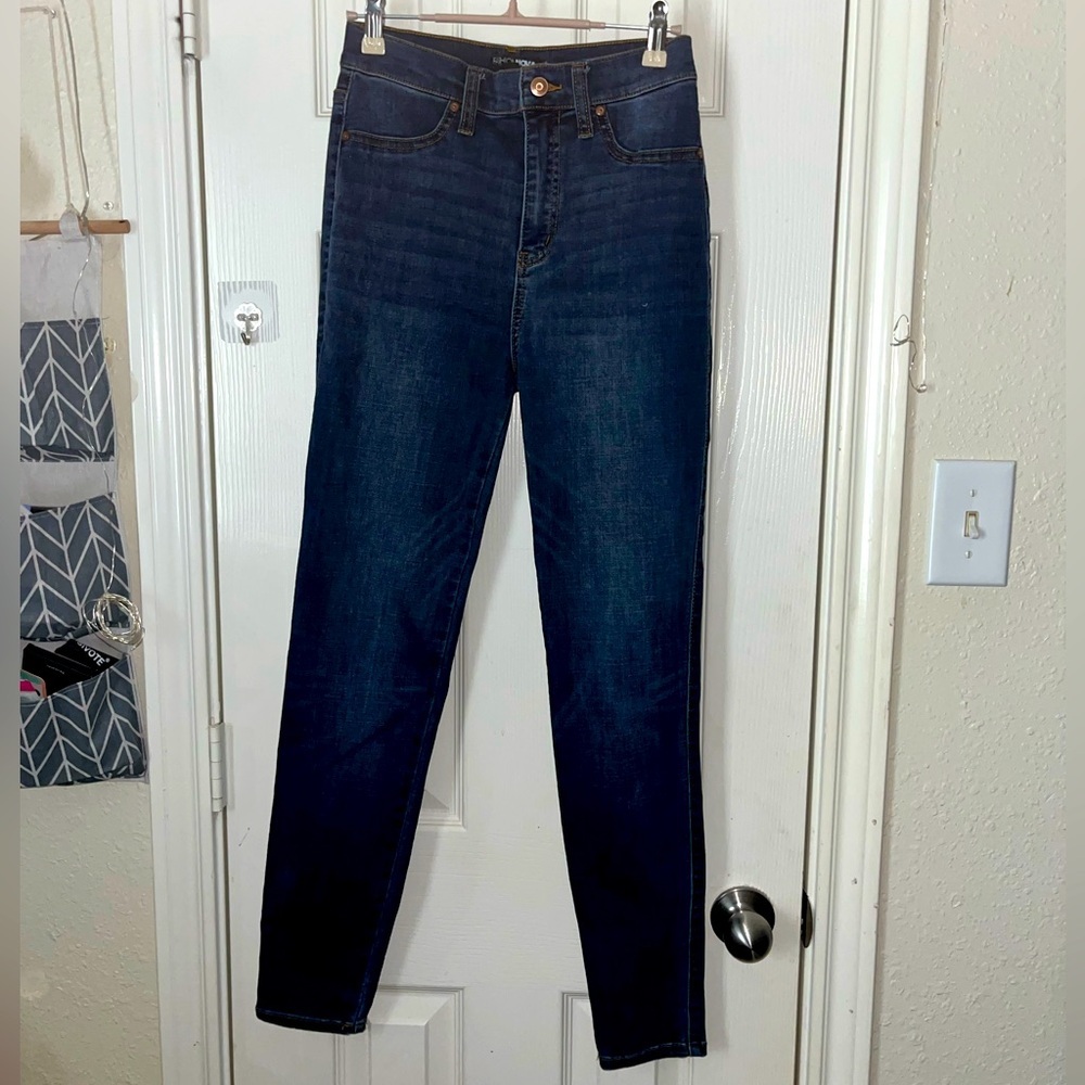 Fashion nova Dark Wash high rise Denim Jeans